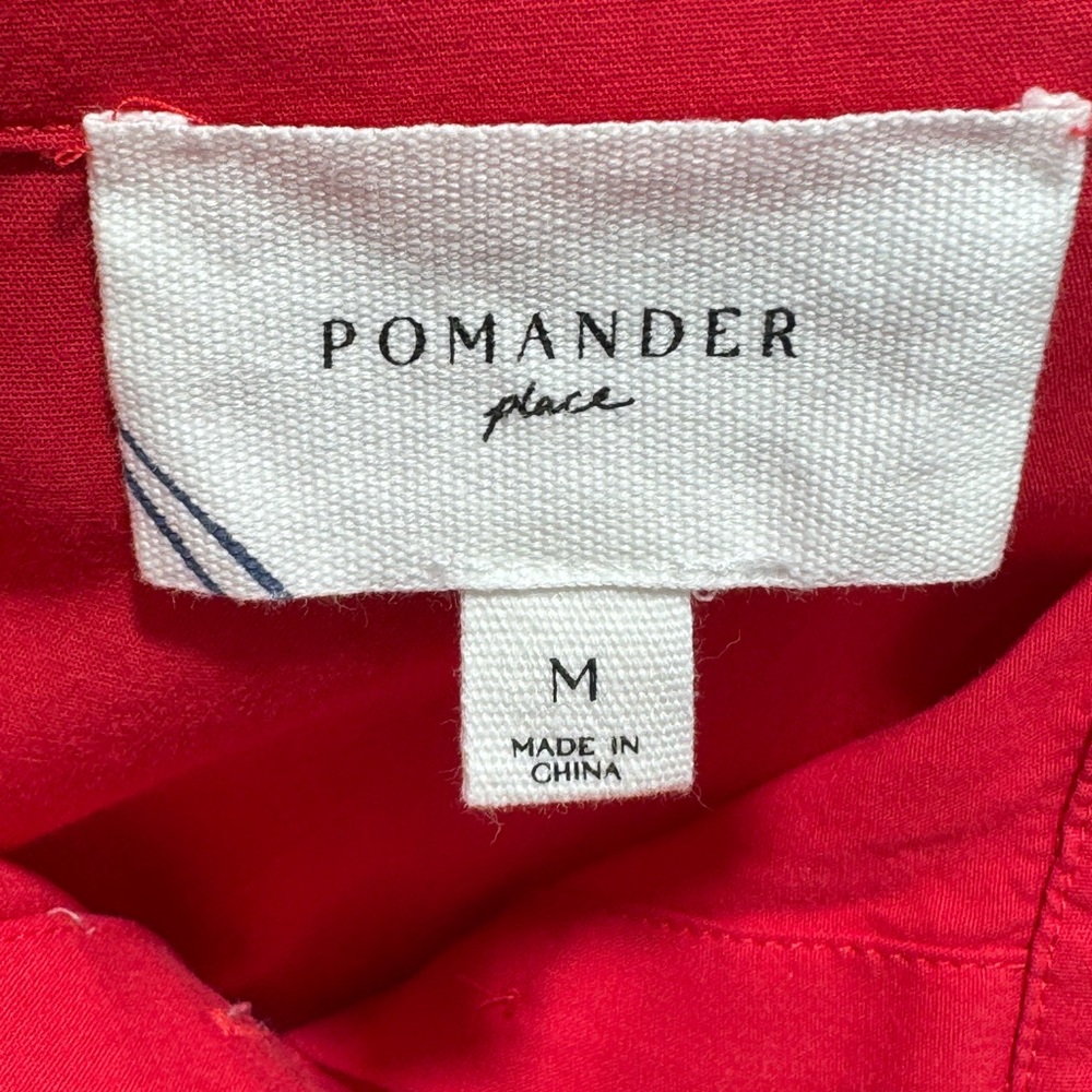 Pomander Place Bright Red Tiered Midi Dress - Picture 6 of 9